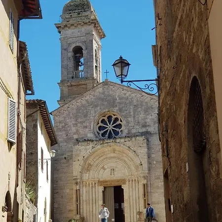 Casa Per L'osticcio Vista Sulla Val D'orcia Lägenhet Montalcino
