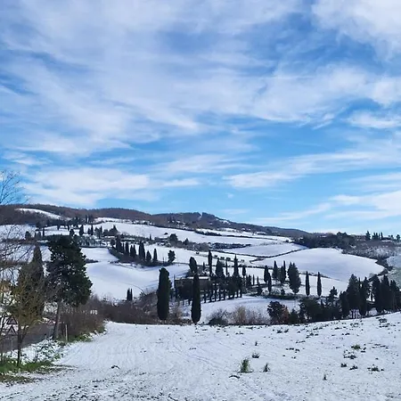 Casa Per L'osticcio Vista Sulla Val D'orcia Apartment